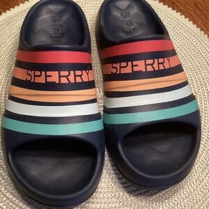 Sperry Float Slides - colorful!